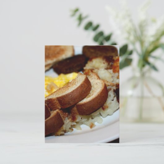 Carte Postale Pile petit-déjeuner (Debout devant)