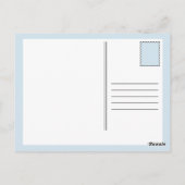 Carte Postale piles de texte harris (Dos)