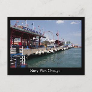 Carte Postale Pilier de marine, Chicago