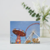 Carte Postale Pilier de marine, Chicago (Debout devant)