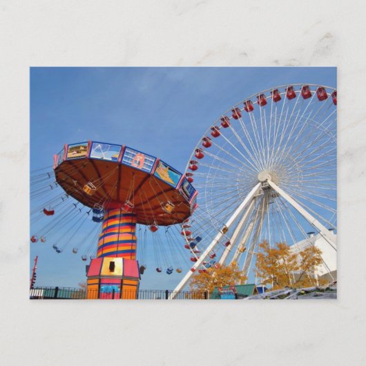 Carte Postale Pilier de marine, Chicago (Devant)