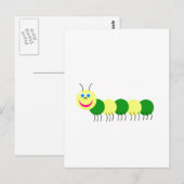 Carte Postale Pilier vert jaune (Devant / Derrière)