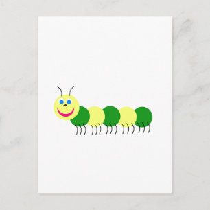 Carte Postale Pilier vert jaune