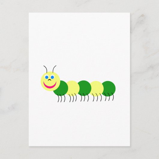Carte Postale Pilier vert jaune (Devant)