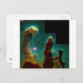 Carte Postale Piliers de création - Hubble Space Telescope Image (Devant / Derrière)