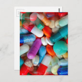 Carte Postale pills (Devant / Derrière)