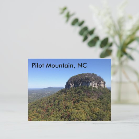 Carte Postale Pilot Mountain, NC (Debout devant)