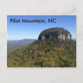 Carte Postale Pilot Mountain, NC (Devant)