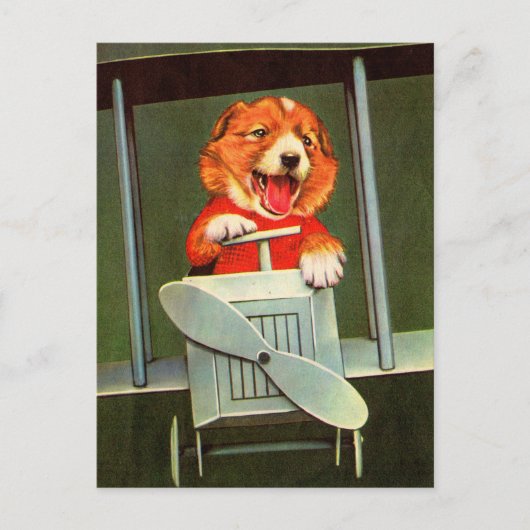 Carte Postale pilote (Devant)