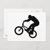 Carte Postale Pilote BMX (Devant / Derrière)