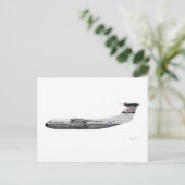 Carte Postale Pilote de démarrage Lockheed C-141A (Debout devant)