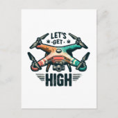 Carte Postale Pilote de drone (Devant)