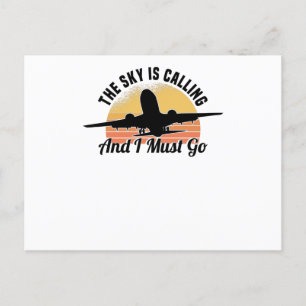 Carte Postale Pilote Moteur d'avion Flyer Dit Hobbypilot