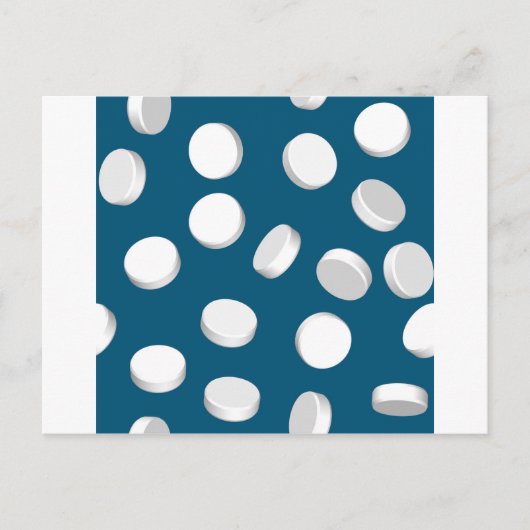 Carte Postale pilules bleues (Devant)