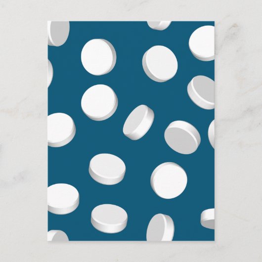 Carte Postale pilules bleues (Devant)