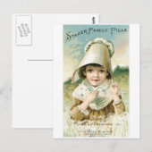 Carte Postale Pilules de la famille Shaker (Devant / Derrière)