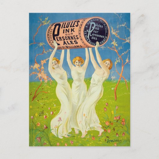 Carte Postale Pilules roses pour les gens pâles | Leonetto Cappi (Devant)