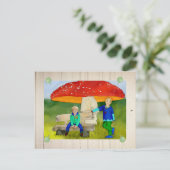 Carte Postale Pilzschirm (Debout devant)
