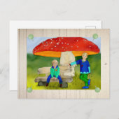 Carte Postale Pilzschirm (Devant / Derrière)