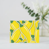 Carte Postale Piments de piment jaune funky (Debout devant)