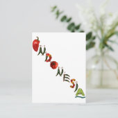 Carte Postale Piments d'Indonésie (Debout devant)