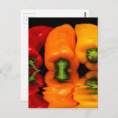 Carte Postale Piments mélangés à la mer (Devant / Derrière)