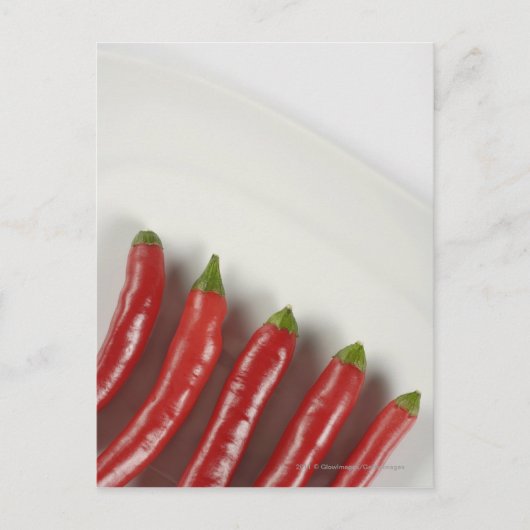 Carte Postale Piments rouges (Devant)