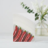 Carte Postale Piments rouges (Debout devant)