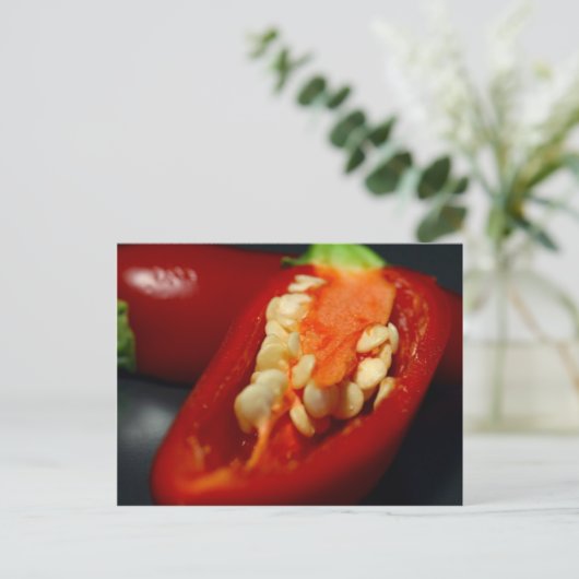 Carte Postale piments, semence morte (Debout devant)