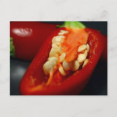 Carte Postale piments, semence morte (Devant)