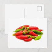 Carte Postale Piments thaïlandais (Devant / Derrière)