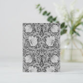 Carte Postale Pimpernel Gray Monotone, William Morris (Debout devant)