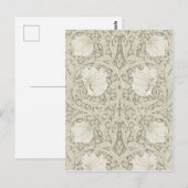 Carte Postale Pimpernel Ivory, William Morris (Devant / Derrière)
