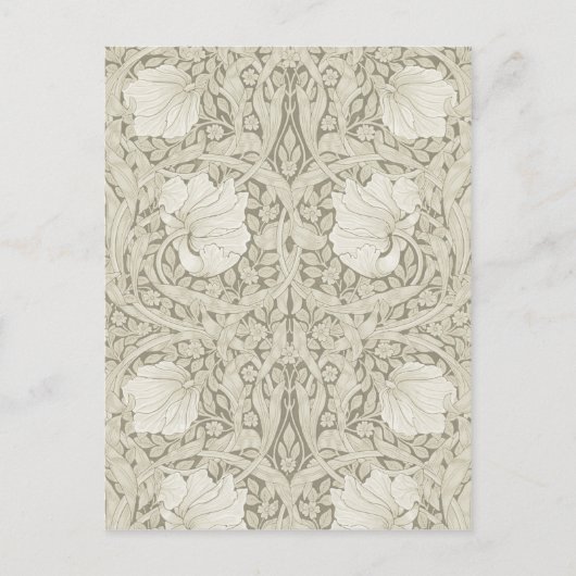 Carte Postale Pimpernel Ivory, William Morris (Devant)