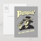 Carte Postale Pimpin' : Ho Sale (Devant / Derrière)
