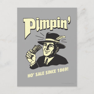 Carte Postale Pimpin' : Ho Sale
