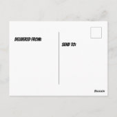 Carte Postale Pin afghan (Dos)