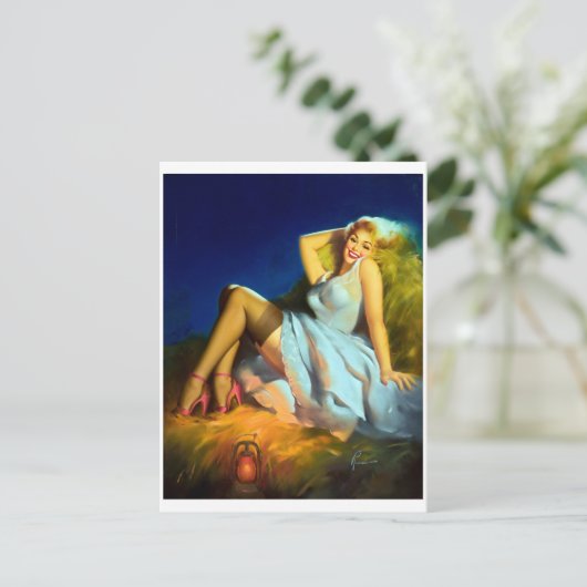 Carte Postale Pin Haystack vers le haut (Debout devant)