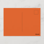 Carte Postale Pin-up à la plage (Dos)