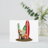 Carte Postale Pin-up France basque (Debout devant)