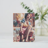 Carte Postale Pin-Up Zombie I (Debout devant)