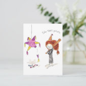 Carte postale Pinata Anniversaire (Debout devant)