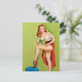 Carte Postale Pince vers le haut (Debout devant)