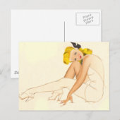 Carte Postale Pinceau esquissé (Devant / Derrière)