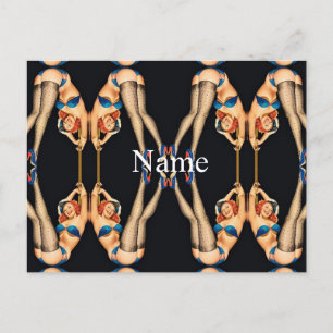 Carte Postale Pinceaux Vintages acrobatiques Thunder_Cove