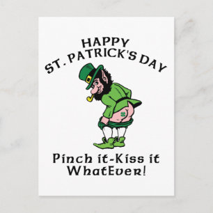 Carte Postale Pincer It Happy St Patrick's Day