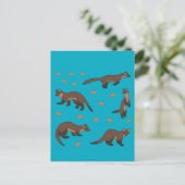 Carte Postale Pine Martens (Debout devant)