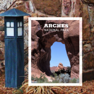 Carte Postale Pine Tree Arch, Parc national des Arches, Utah