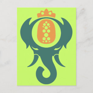 Carte Postale Pineapple Elephant