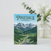 Carte Postale Pinedale États-Unis (Debout devant)